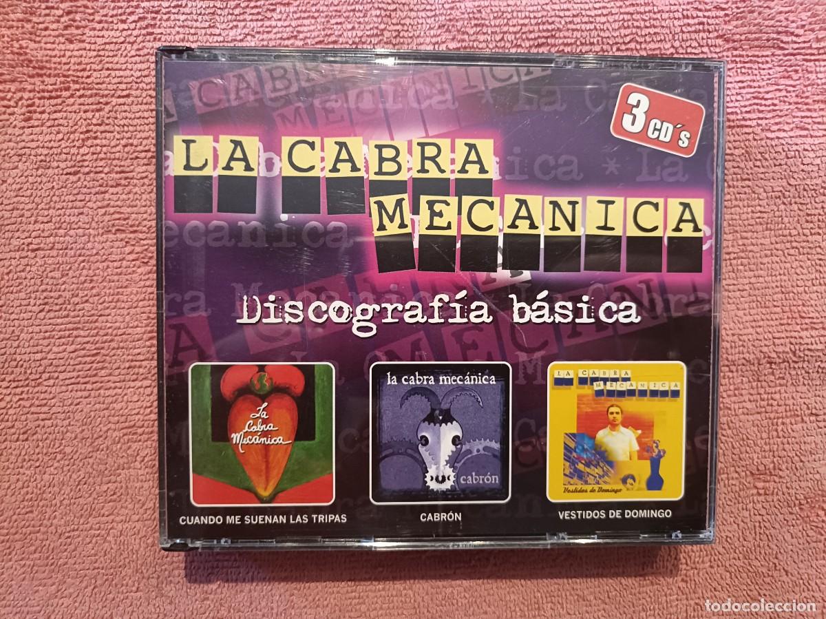 CDs de M&uacute;sica: La Cabra Mec&aacute;nica - Discograf&iacute;a B&aacute;sica - Triple CD.