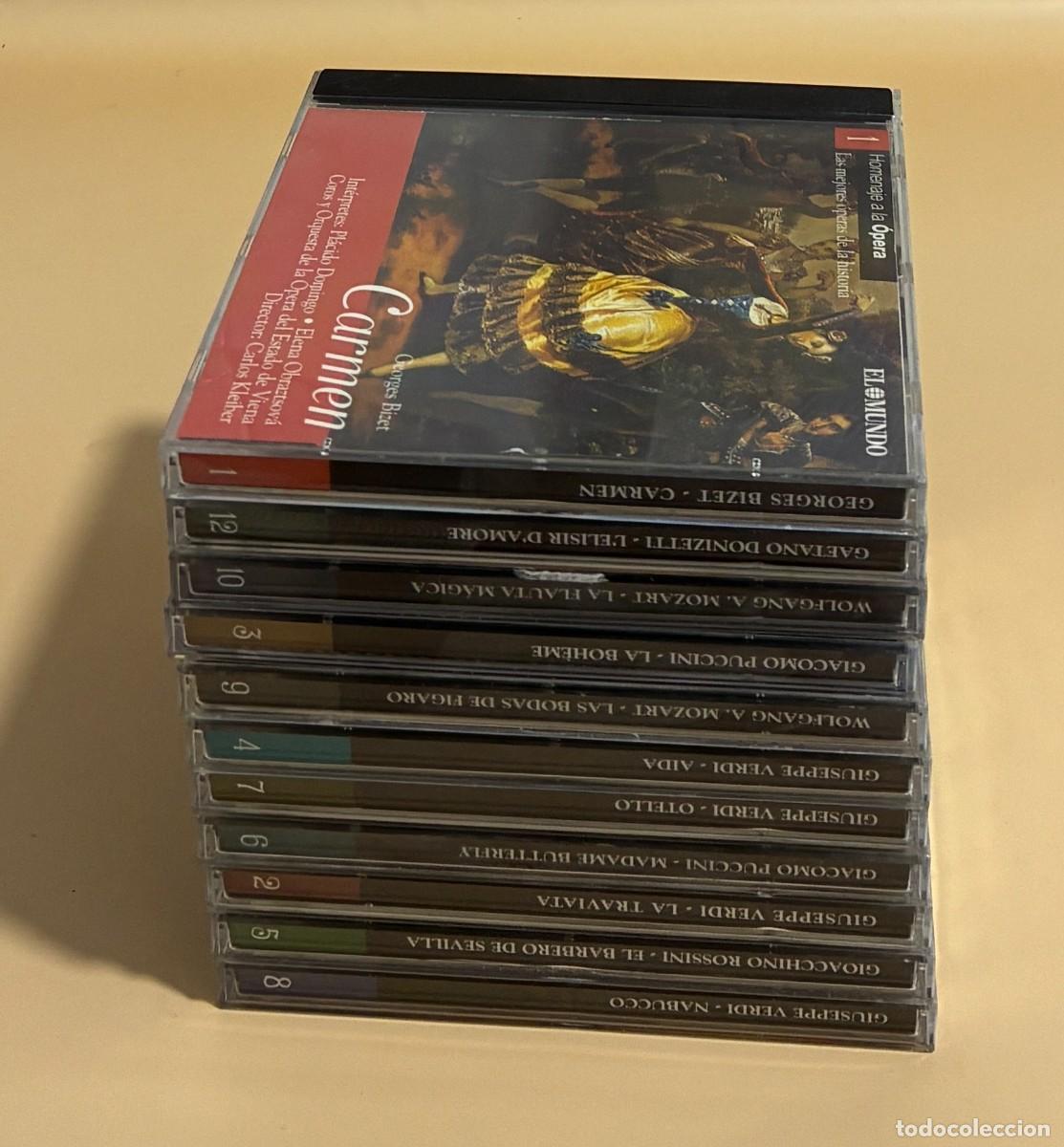 CDs de M&uacute;sica: 11 Cd's. Homenaje a la Opera (1084CD)