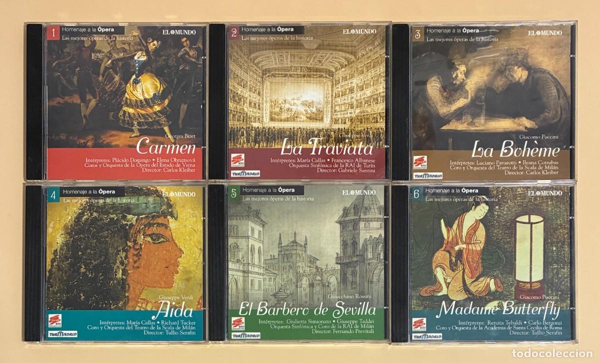 CDs de m&uacute;sica: 11 Cds. Homenaje a la Opera (1084CD) - Foto 2