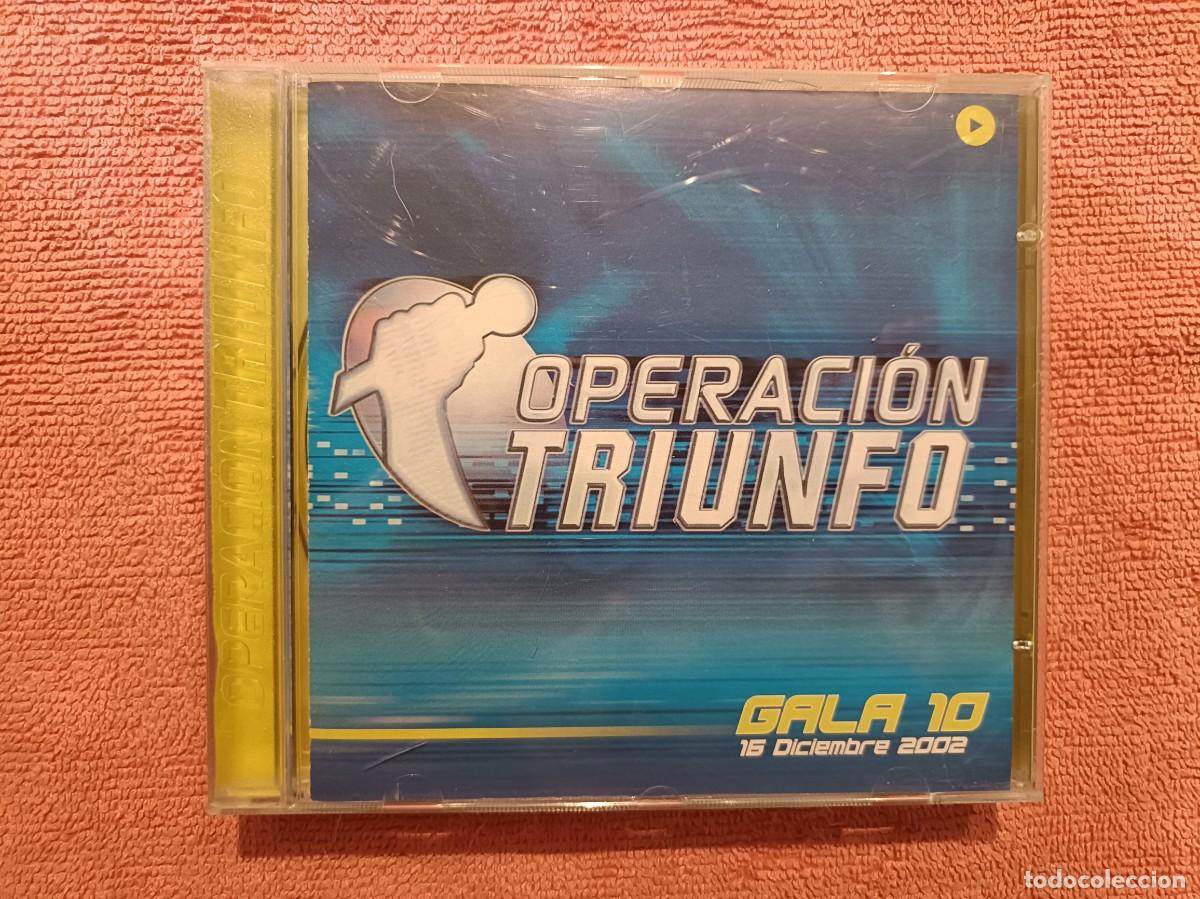 CDs de M&uacute;sica: Operaci&oacute;n Triunfo - Gala 10, 16 Diciembre 2002 - CD.