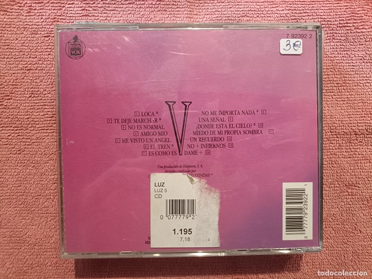 CDs de m&uacute;sica: Luz Casal - V - CD. . - Foto 2
