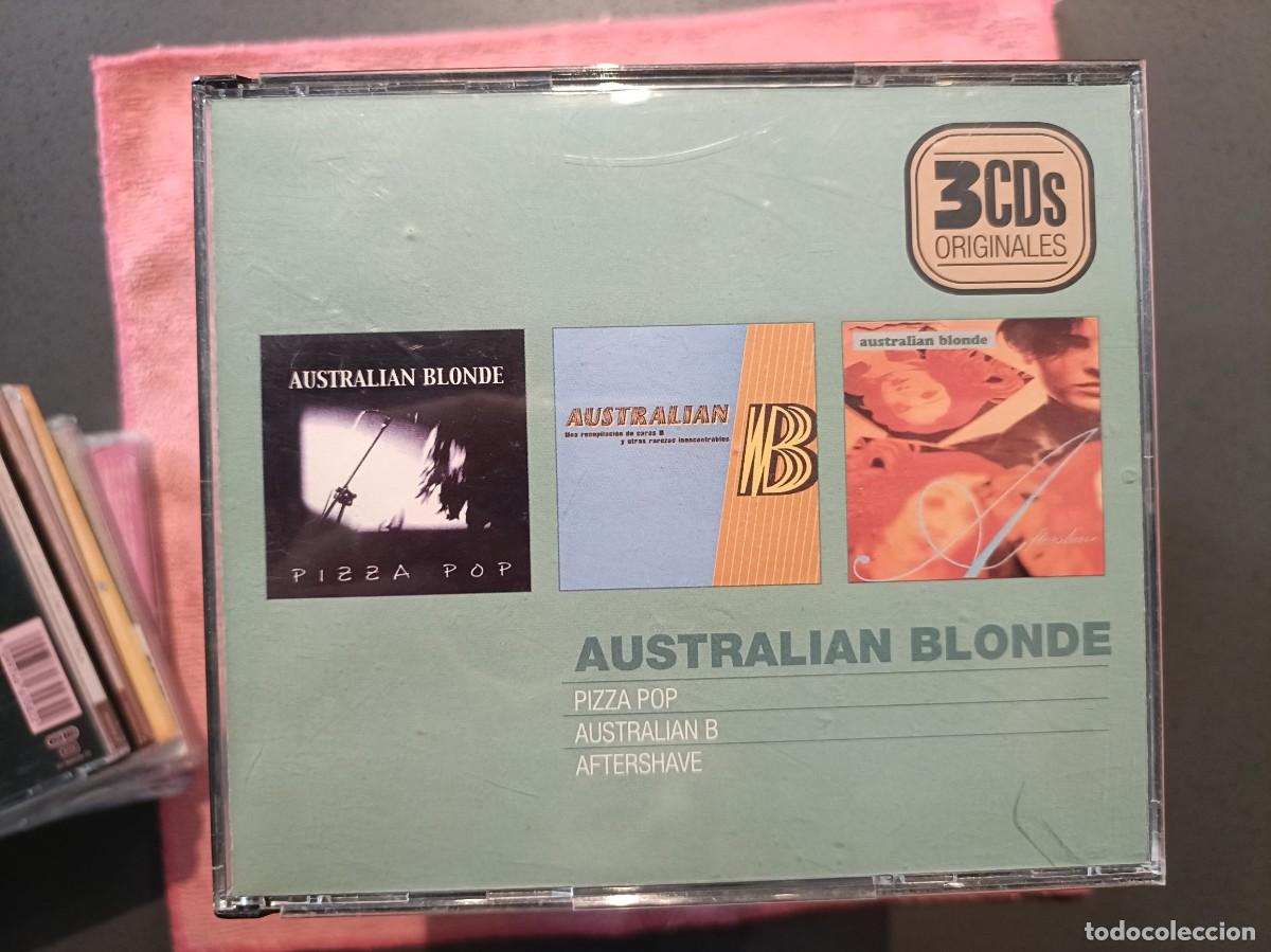 CDs de M&uacute;sica: Australian Blonde - Pizza Pop / Australian B / Aftershave - Triple CD.