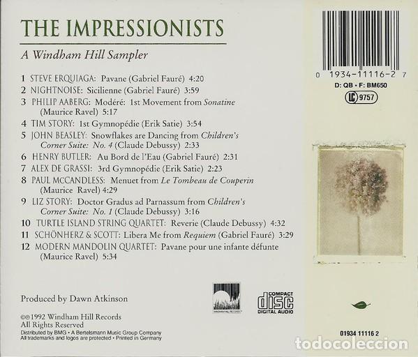 CDs de m&uacute;sica: The Impressionists: A Windham Hill Sampler - Foto 2
