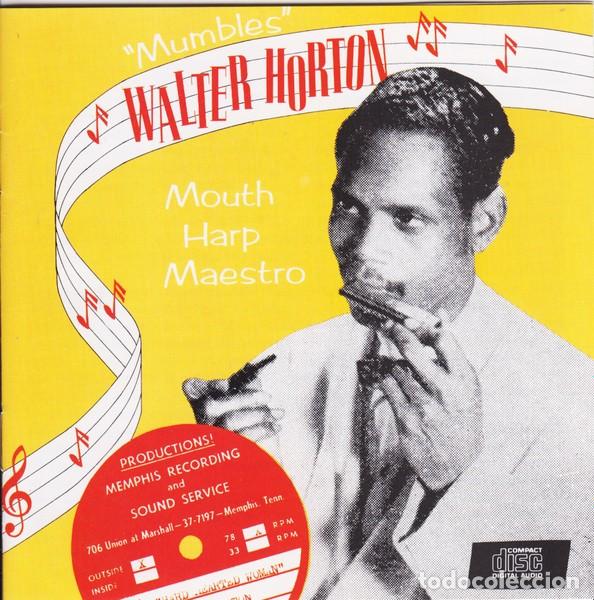 CDs de M&uacute;sica: Walter Horton &ndash; Mouth Harp Maestro