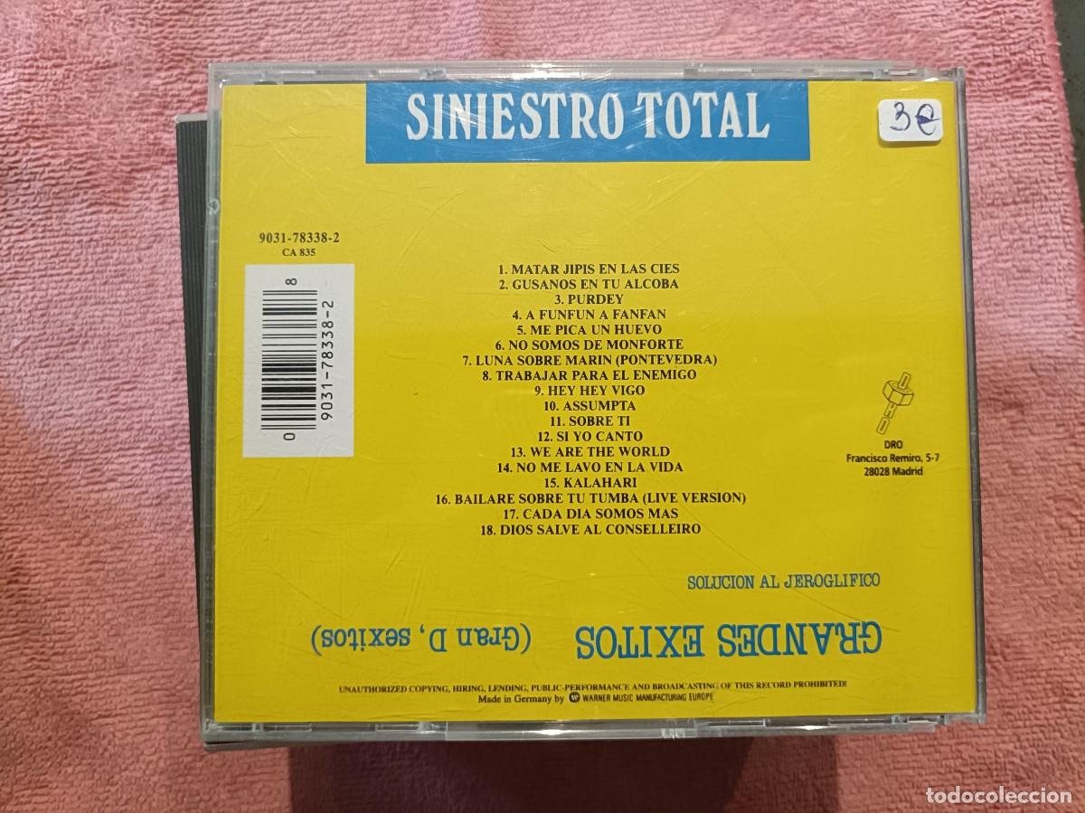 CDs de m&uacute;sica: Siniestro Total - Grandes &Eacute;xitos - CD. - Foto 2