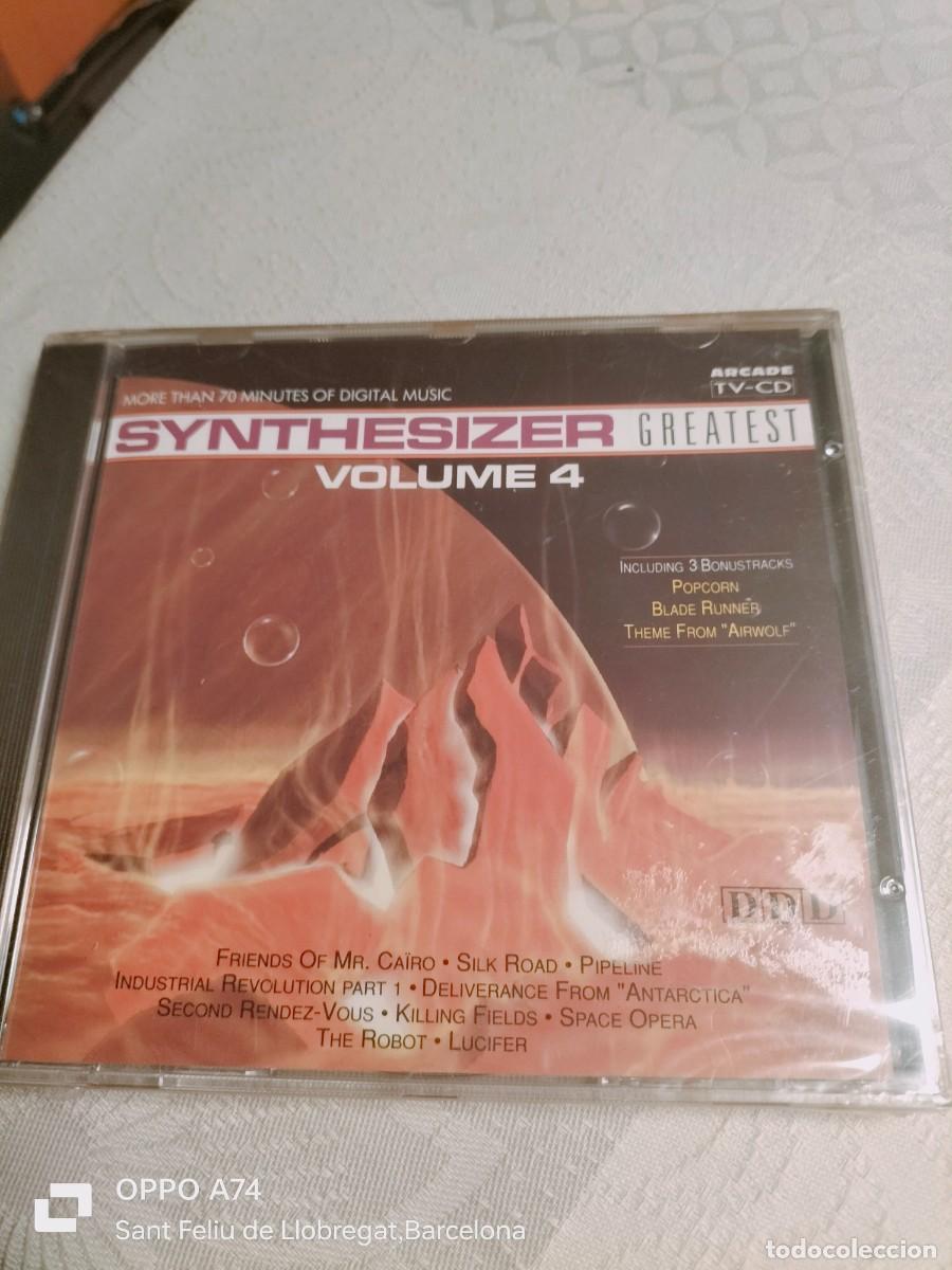CDs de M&uacute;sica: RAR CD. SYNTHESIZER. GREATES. VOL.4. SEALED. PRECINTADO