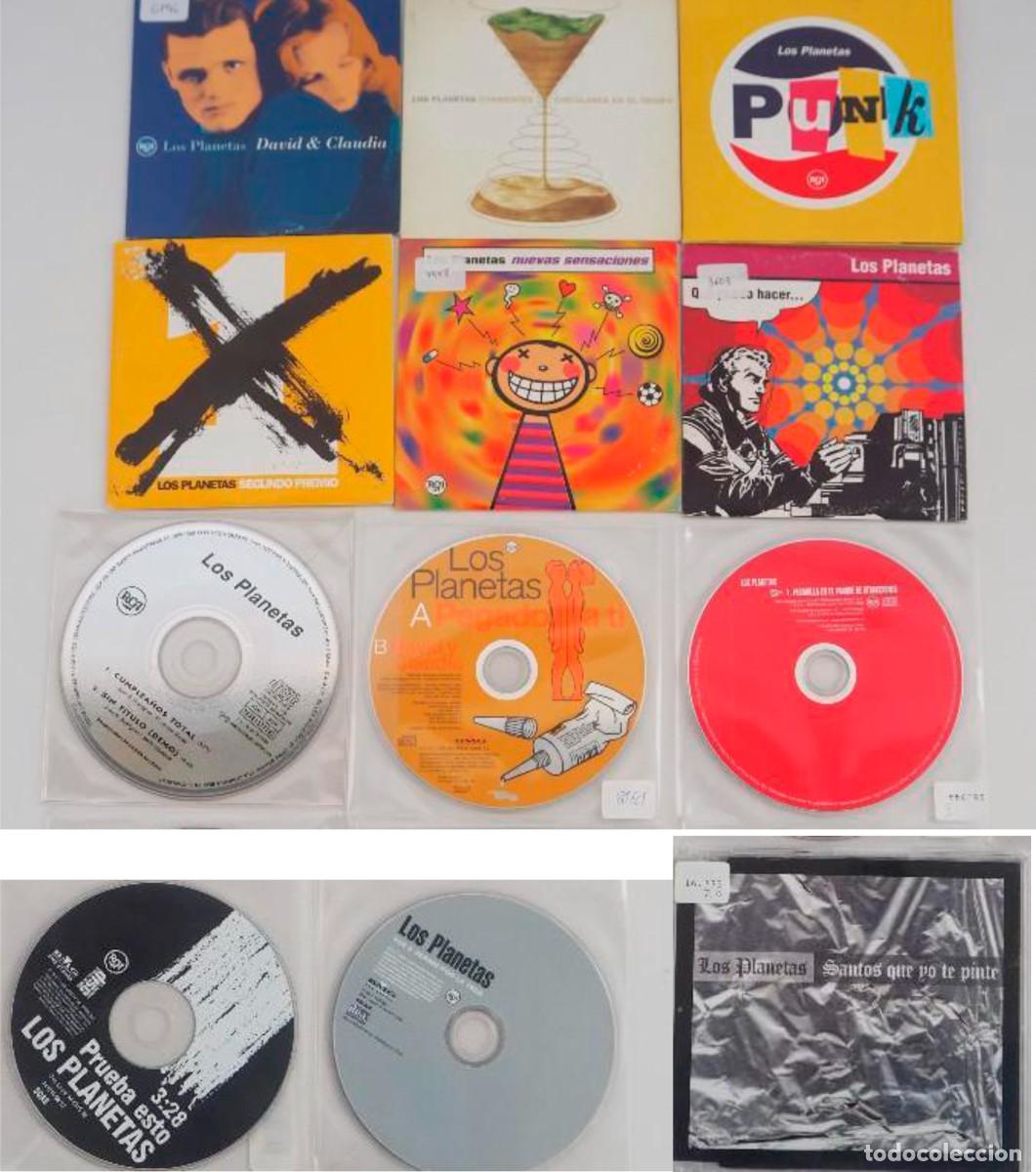 CDs de M&uacute;sica: Lote CD-Singles promocionales Los Planetas