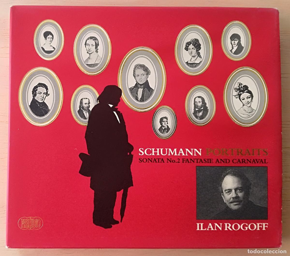 CDs de M&uacute;sica: SCHUMANN - PORTRAITS SONATA N&ordm; 2 - ILAN ROGOFF - BOX