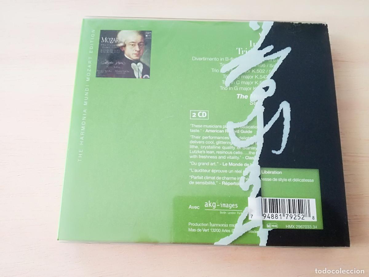 CDs de m&uacute;sica: MOZART - THE COMPLETE PIANO TRIOS - 2XCD - Foto 3