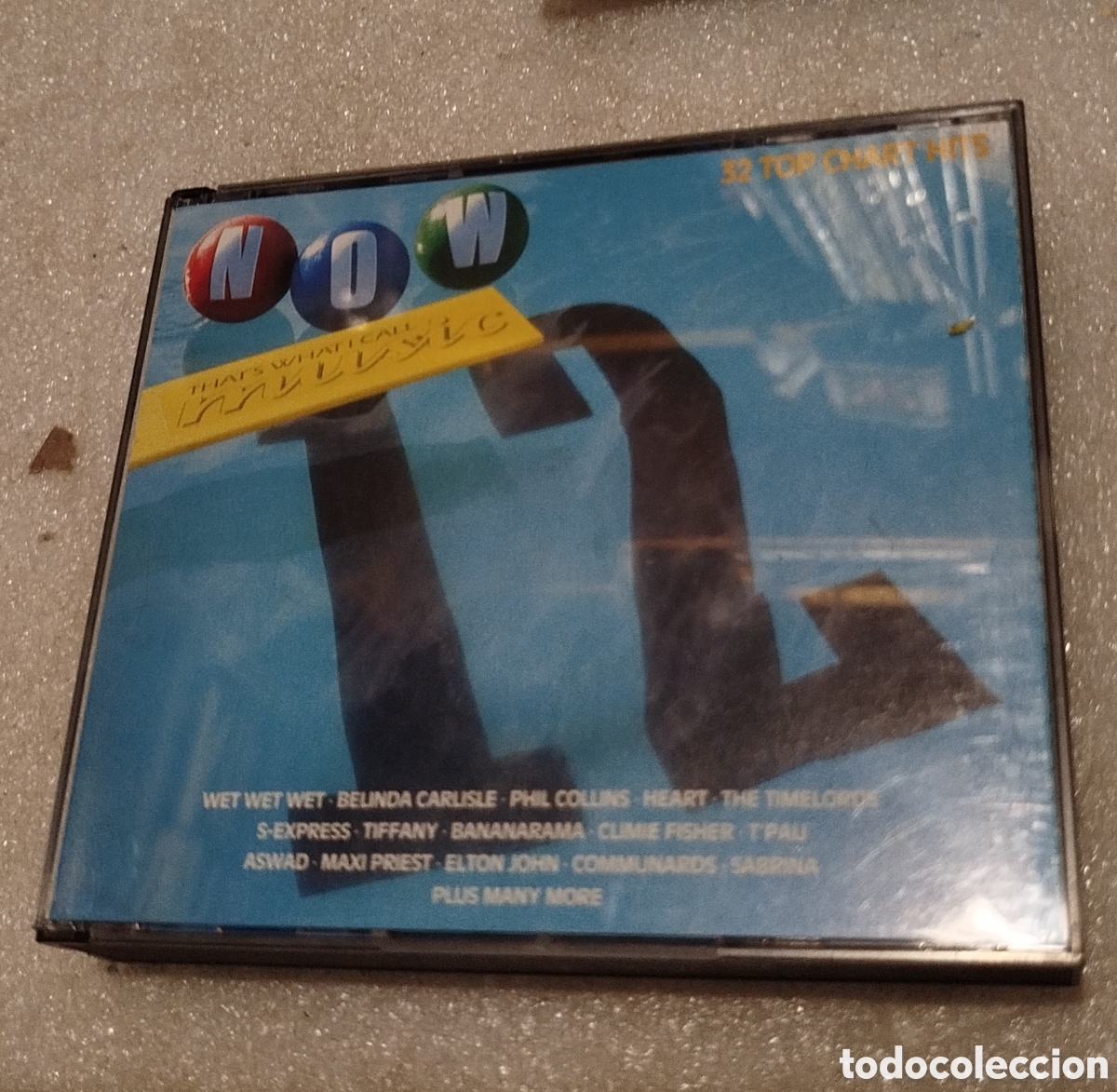 CDs de M&uacute;sica: Now 12. That's what I call music. Doble CD y libreto