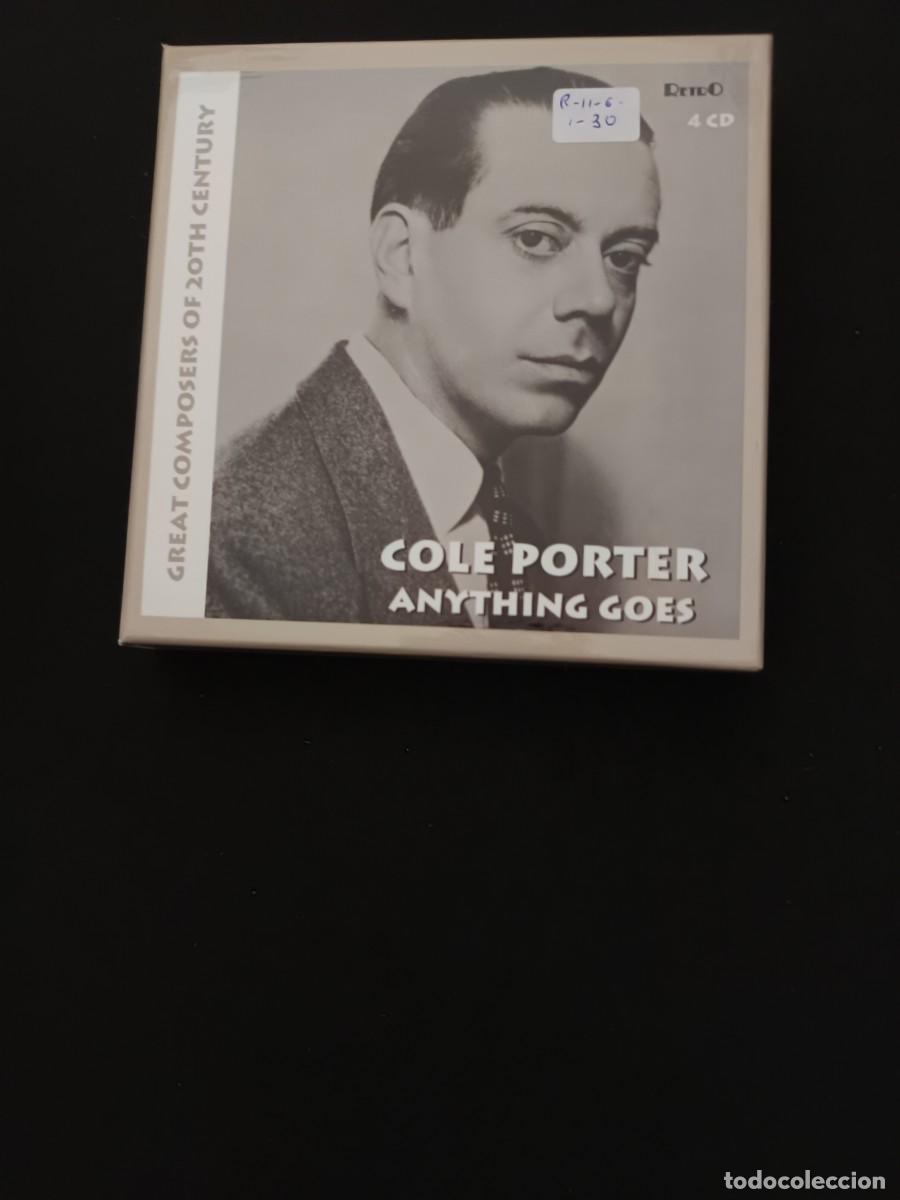 CDs de M&uacute;sica: 4CD SET. COLE PORTER. ANYTHING GOES. GREAT COMPOSERS OF 20TH. CENTURY