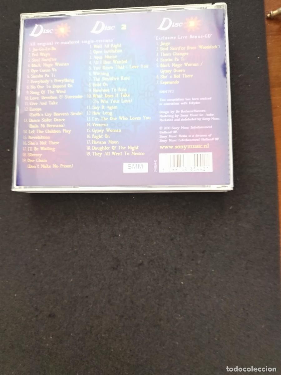 CDs de m&uacute;sica: 3CD SET. SANTANA. THE ULTIMATE COLLECTION - Foto 2
