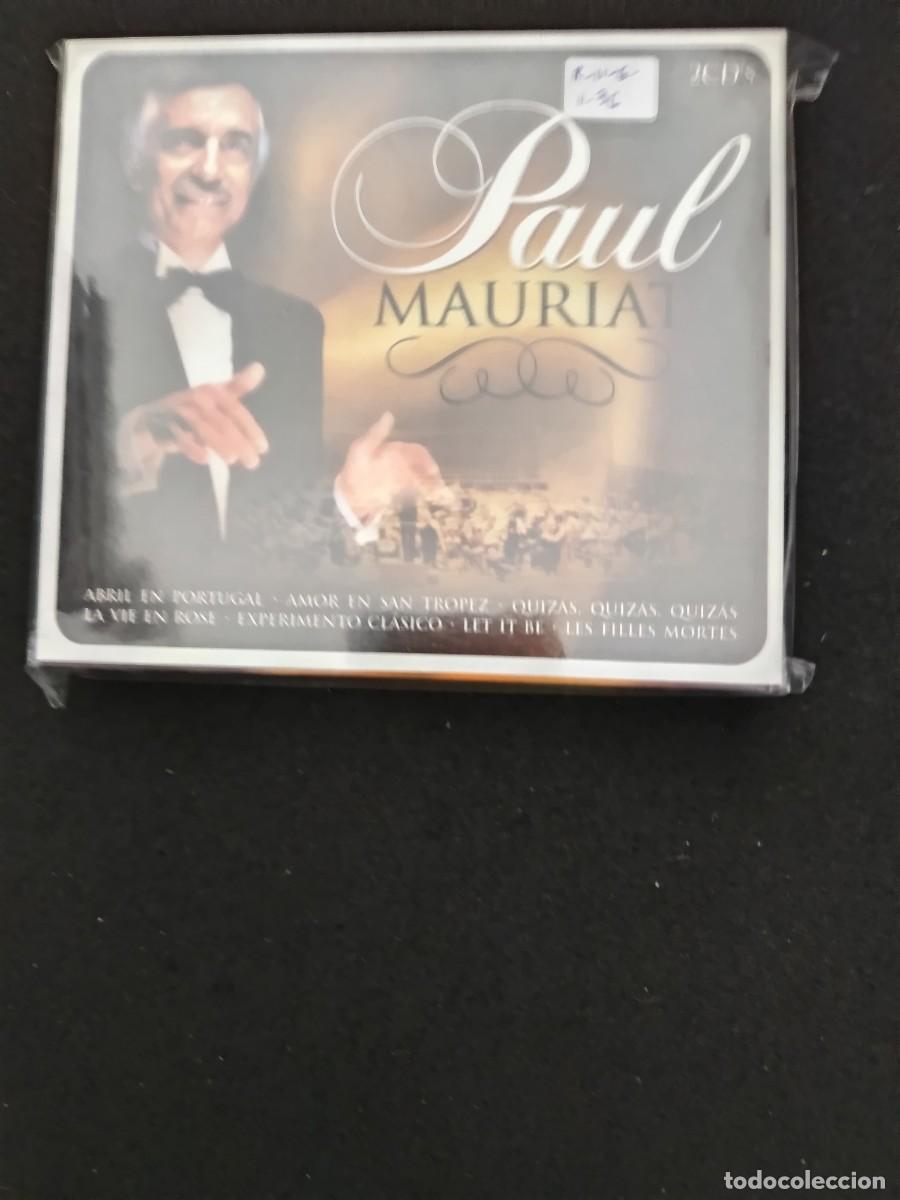 CDs de M&uacute;sica: 2 CD. PAUL MAURIAT. ABRIL EN PORTUGAL. AMOR EN SAN TROPEZ. QUIZ&Aacute;S, QUIZ&Aacute;S, QUIZ&Aacute;S, LA VIE EN ROSE
