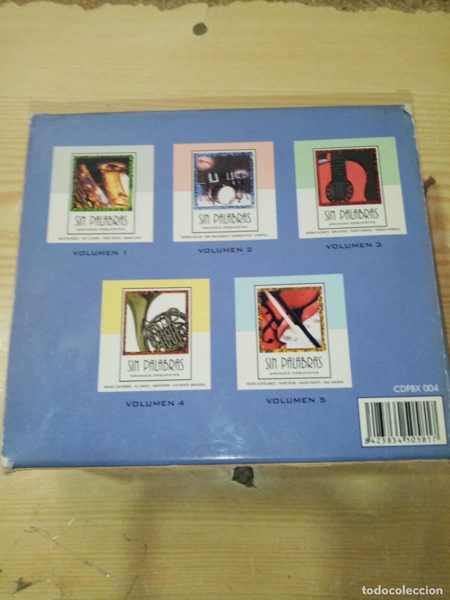 CDs de m&uacute;sica: GRANDES ORQUESTAS. SIN PALABRAS. BOX 5CD. C22CD - Foto 2