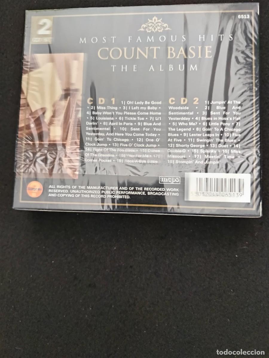 CDs de m&uacute;sica: 2 CD BOX SET. COUNT BASIE. THE ALBUM. MOST FAMOUS - Foto 2