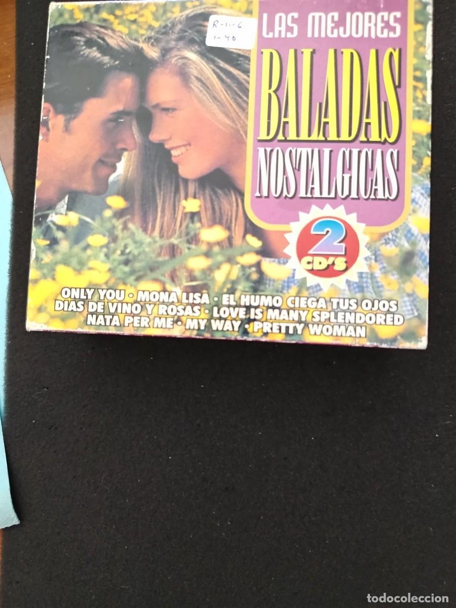 CDs de M&uacute;sica: 2 CD BOX SET. LAS MEJORES BALADAS NOST&Aacute;LGICAS
