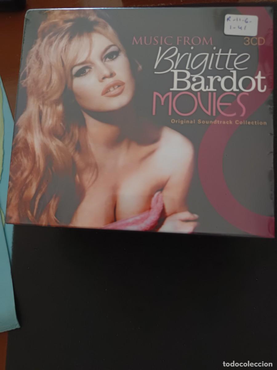 CDs de M&uacute;sica: 3 CD BOX SET. MUSIC FROM BRIGITTE BARDOT MOVIES. ORIGINAL SOUNDTRACK COLLECTION