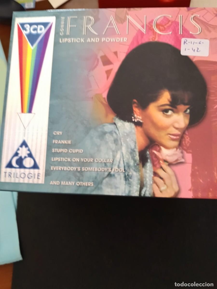 CDs de M&uacute;sica: 3 CD BOX SET. CONNIE FRANCIS. LIPSTICK AND POWDER
