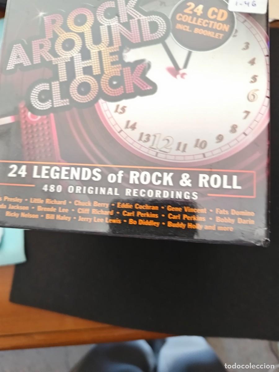 CD de M&uacute;sica: 24 CD COLLECTION INCL. BOOKLET. ROCK AROUND THE CLOCK. 24 LEGENDS OF ROCK AND ROLL. 480 ORIGINAL