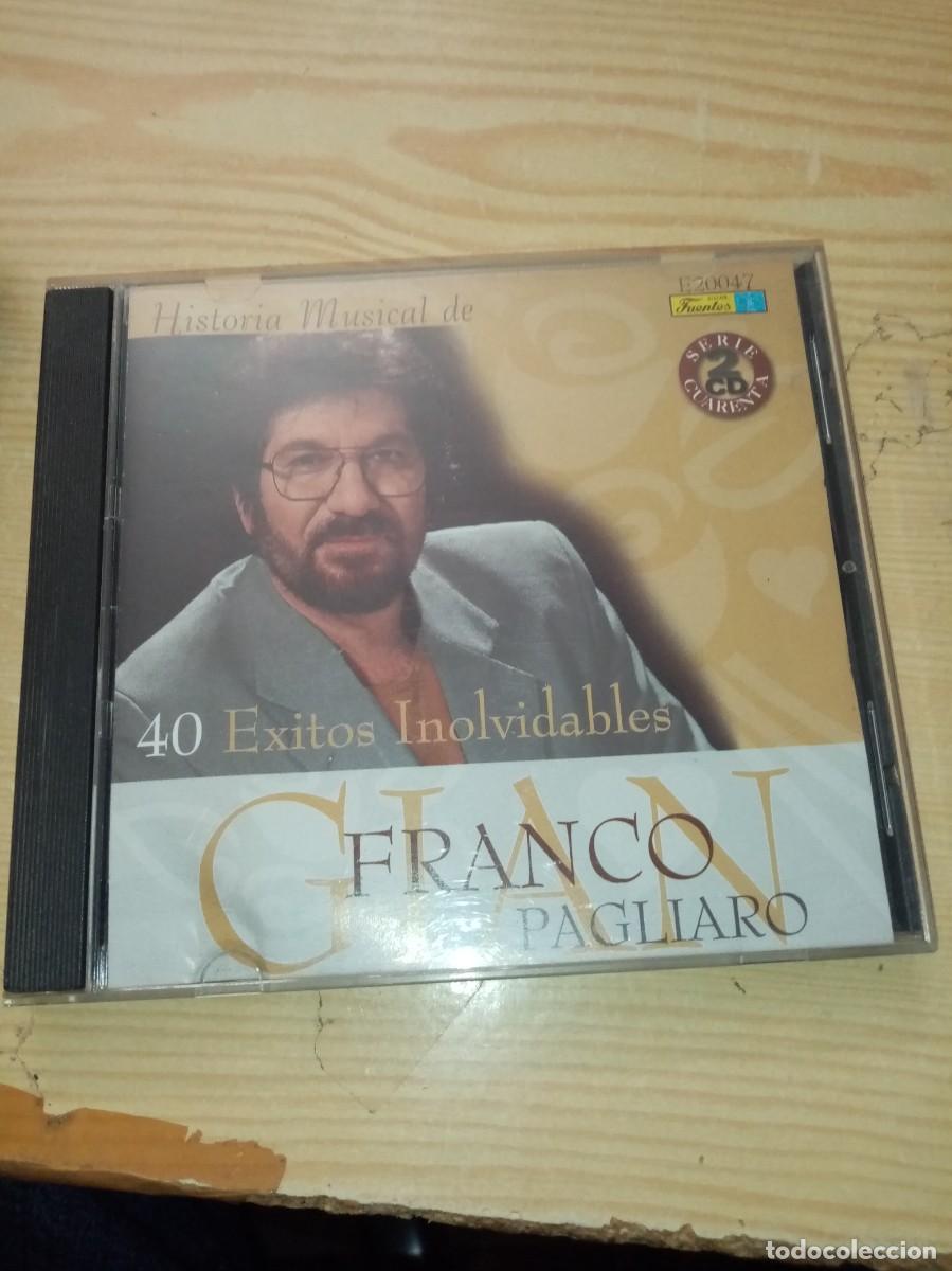 CDs de M&uacute;sica: GIAN FRANCO. PAGLIARO. 40 EXITOS INOLVIDABLES. . C22CD