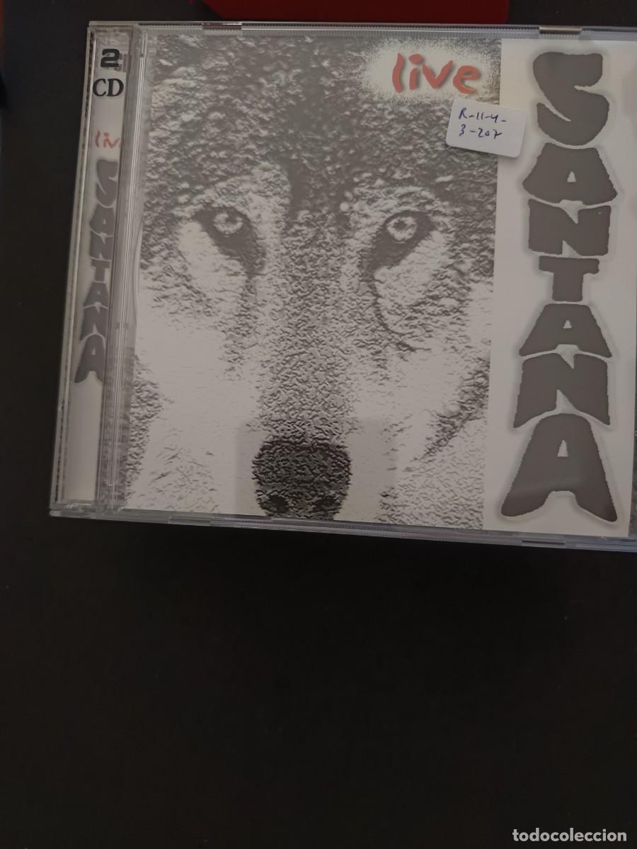 CDs de m&uacute;sica: 2 CD. SANTANA LIVE 2 CD - Foto 1