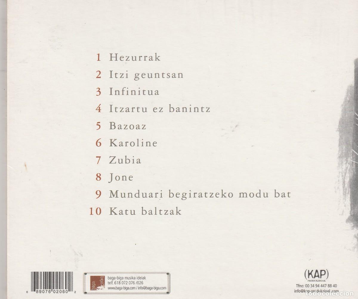 CDs de m&uacute;sica: Mikel Urdangarin - Zubia (Digipac)- - Foto 2