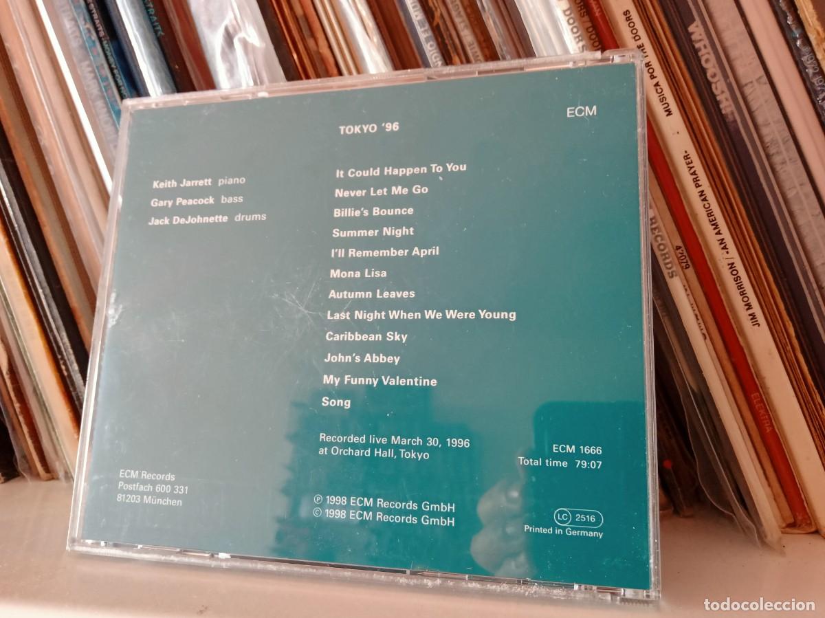 CDs de m&uacute;sica: Keith Jarrett / Gary Peacock / Jack DeJohnette &ndash; Tokyo 96 - CD Germany 1998 - Foto 2
