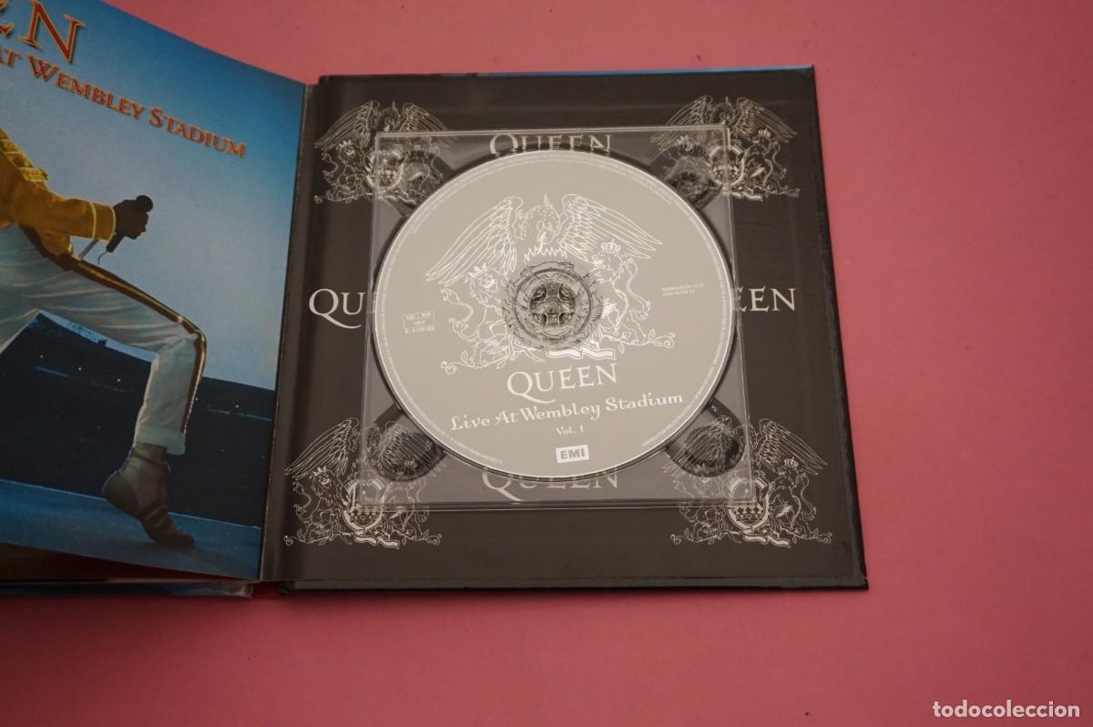 CDs de m&uacute;sica: CD - QUEEN - LIVE AT WEMBLEY STADIUM VOL 1 - CD CON LIBRETO COMO NUEVO - Foto 4