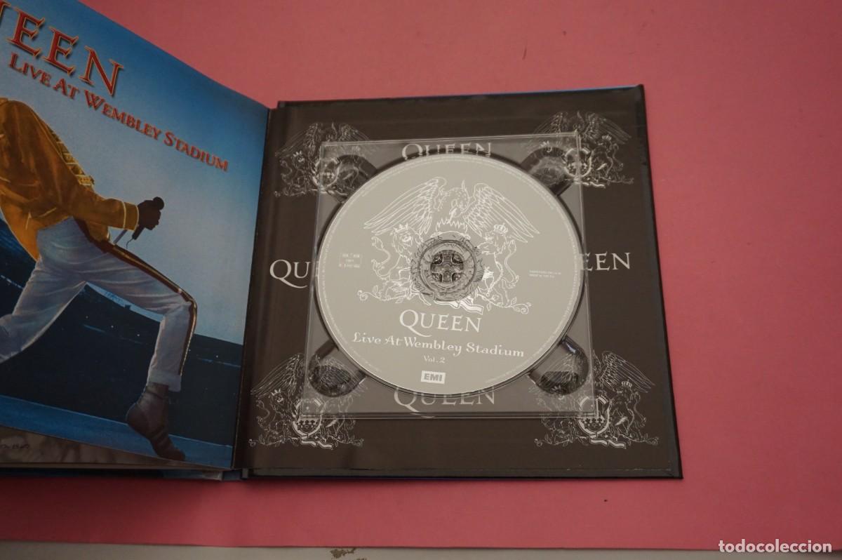 CDs de m&uacute;sica: CD - QUEEN - LIVE AT WEMBLEY STADIUM VOL 2 - CD CON LIBRETO COMO NUEVO - Foto 5