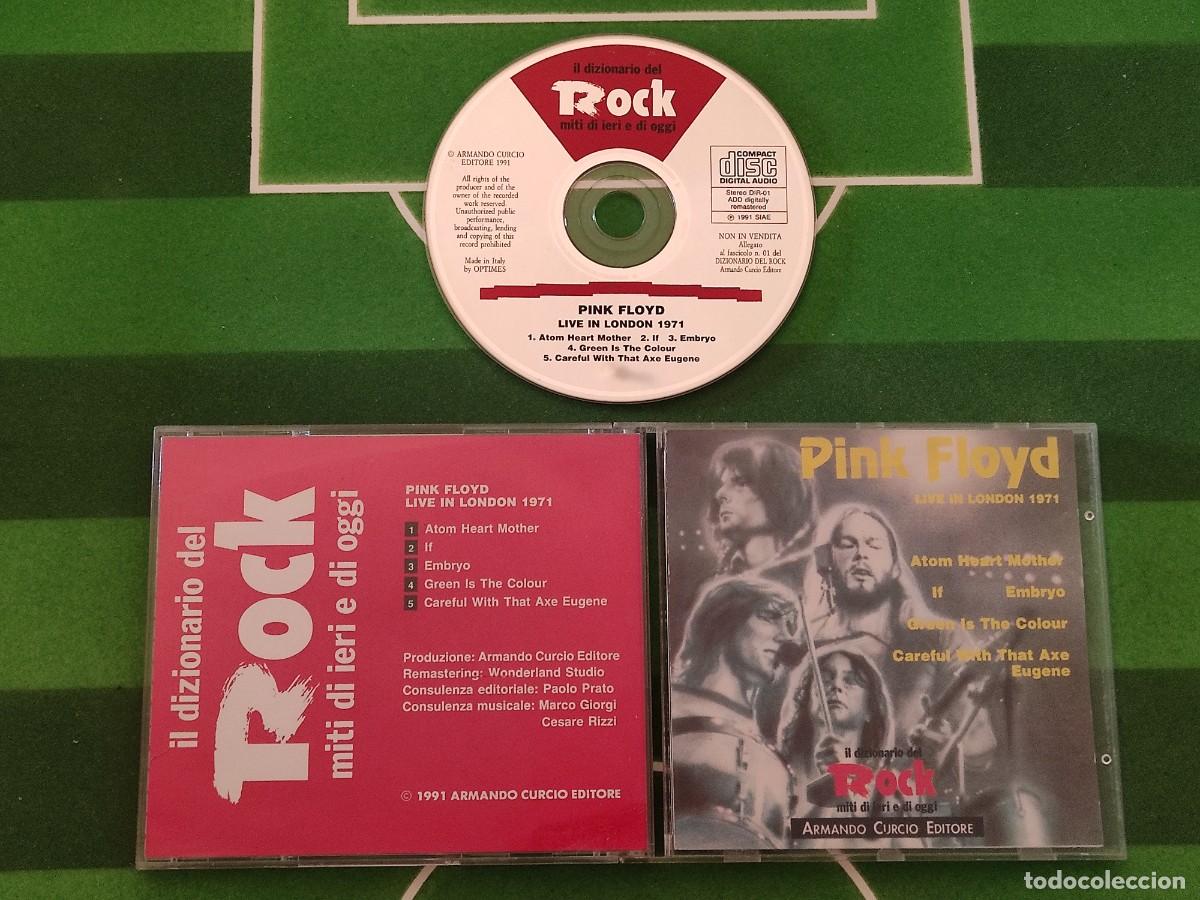 CDs de M&uacute;sica: CD 518 Pink Floyd - Live in London 1971 / 1991