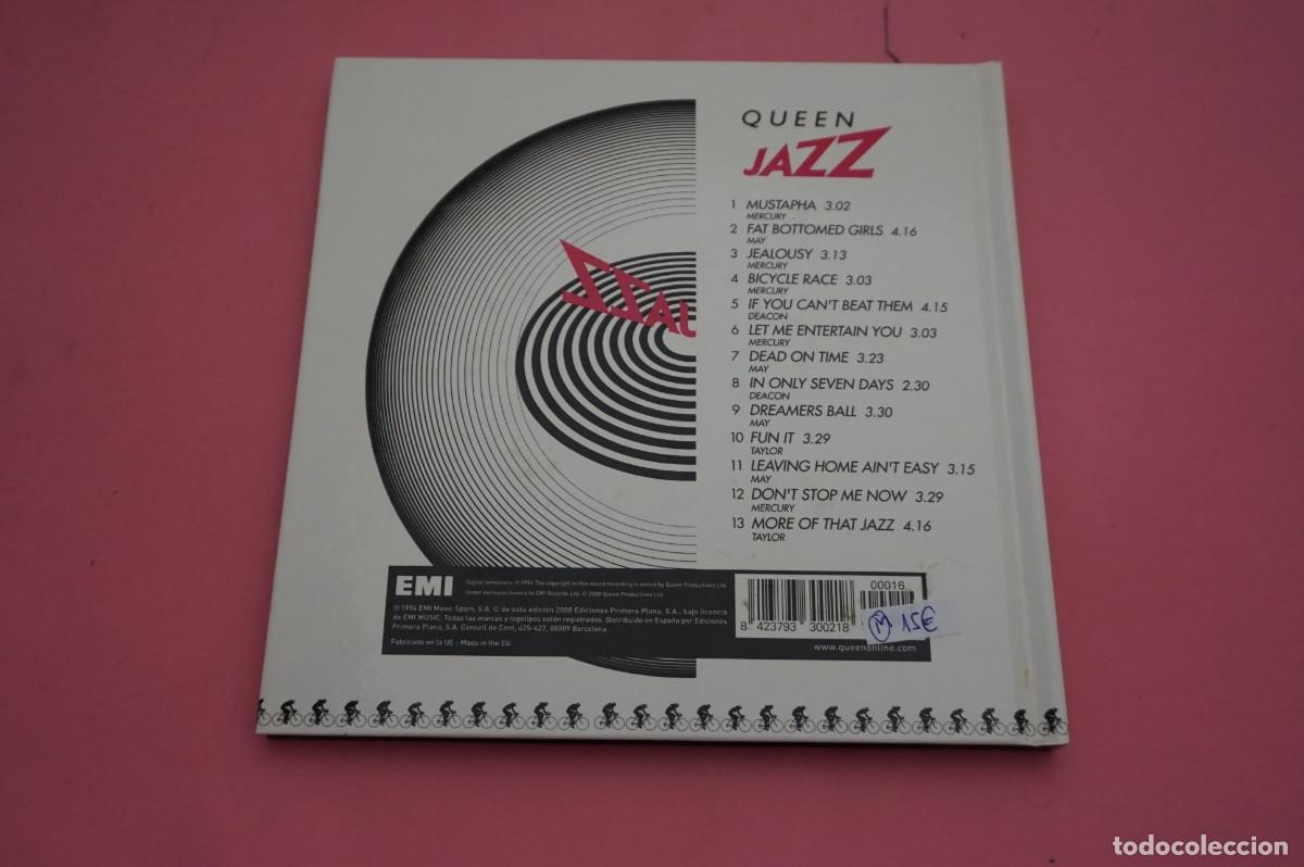 CDs de m&uacute;sica: CD - QUEEN - JAZZ - CD CON LIBRETO COMO NUEVO - Foto 6