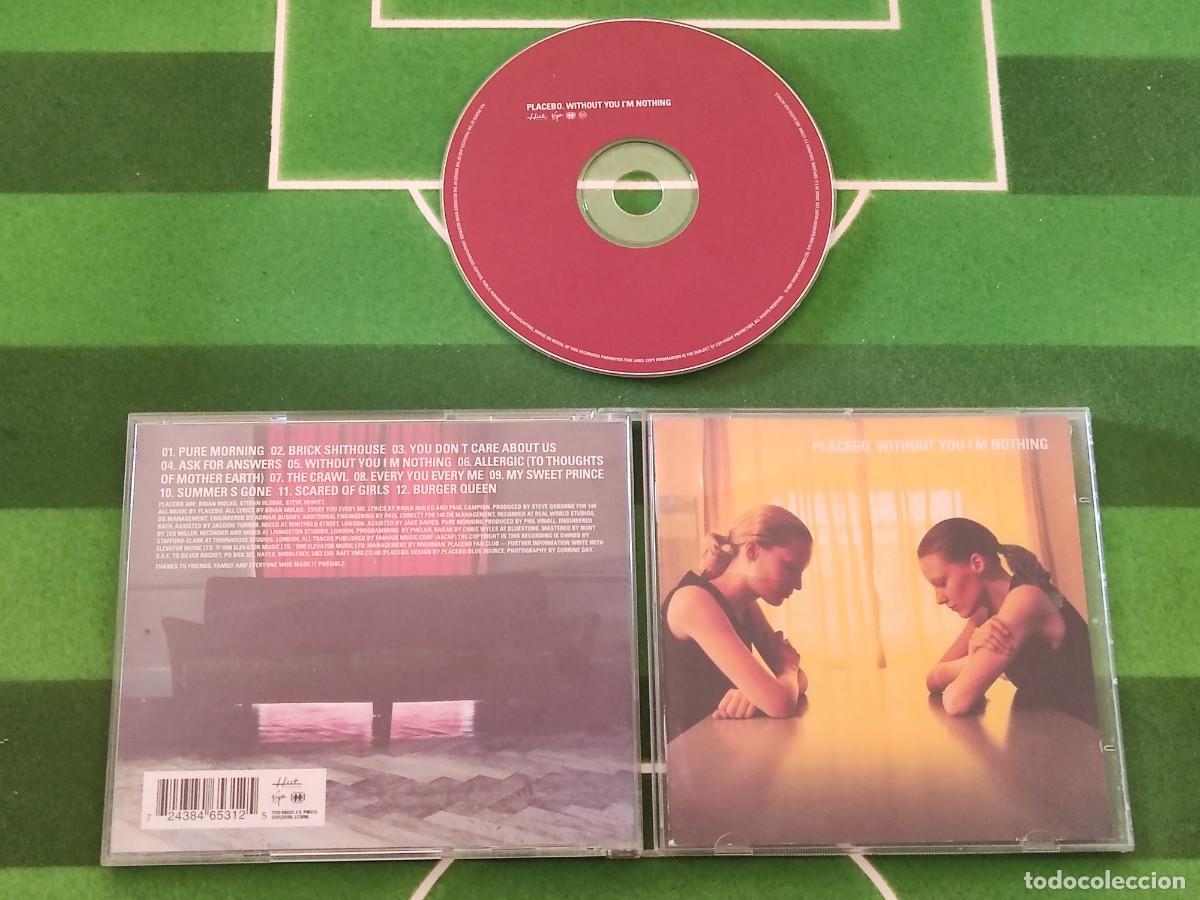 CDs de M&uacute;sica: CD 523 Placebo - Whitout you I'm nothing / 1998
