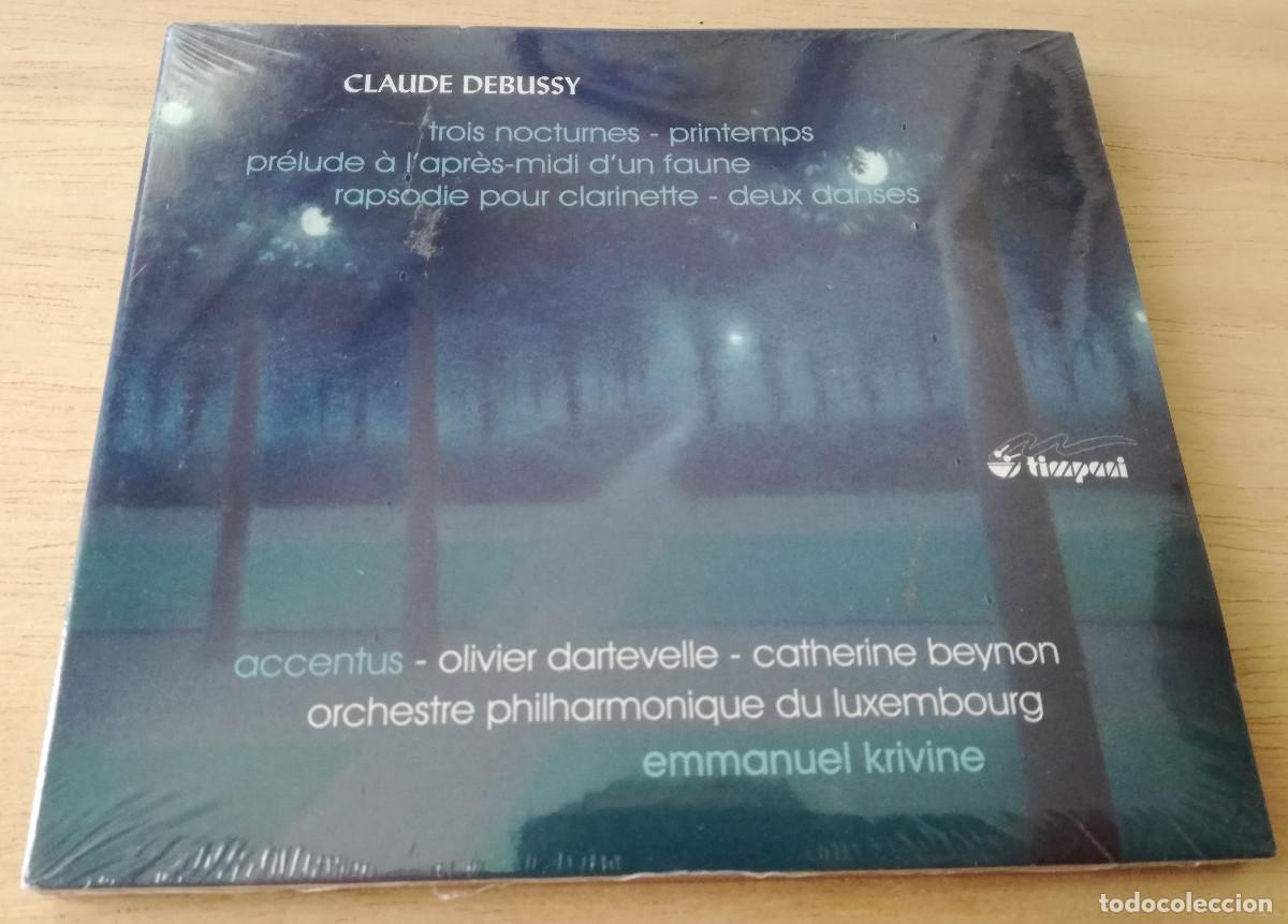 CDs de M&uacute;sica: DEBUSSY - TROIS NOCTURNES PRINTEMPS PRELUDE RAPSODIE - KRIVINE - PRECINTADO