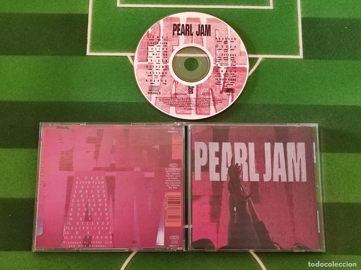 CDs de M&uacute;sica: CD 536 Pearl Jam - Ten / 1992