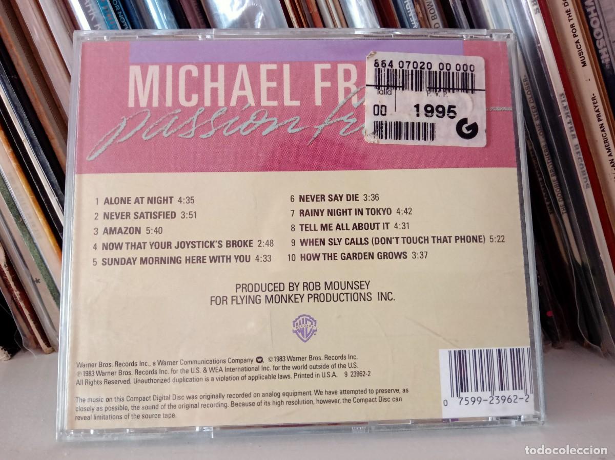 CDs de m&uacute;sica: Michael Franks &ndash; Passionfruit - CD US 1987 - Foto 2