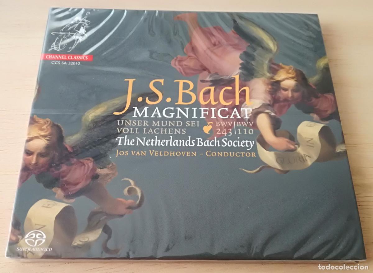 CDs de M&uacute;sica: BACH - MAGNIFICAT - BWV 110 & 143 - NETHERLANDS BACH SOC. - SACD - PRECINTADO