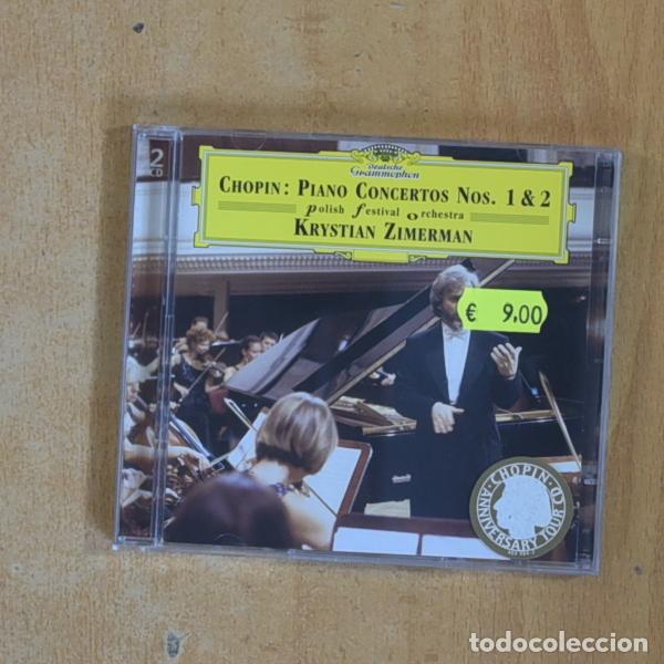 CDs de M&uacute;sica: KRYSTIAN ZIMERMAN - CHOPIN PIANO CONCERTOS NOS 1 & 2 - CD