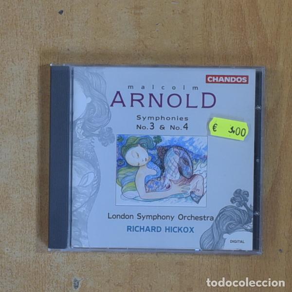 CDs de M&uacute;sica: ARNOLD - SYMPHONIES NO 3 & NO 4 - CD