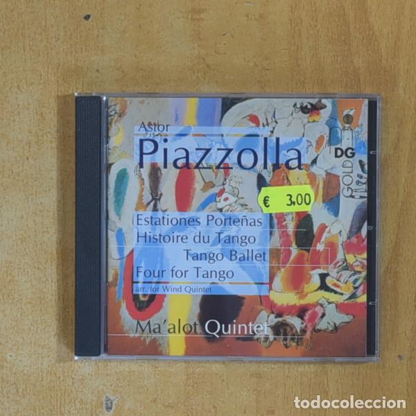 CDs de M&uacute;sica: ASTOR PIAZZOLLA - MA ALOR QUINTET - CD