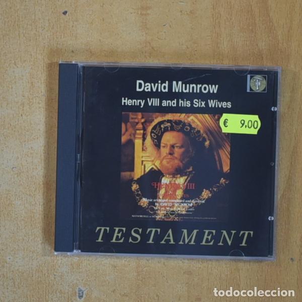 CDs de m&uacute;sica: DAVID MUNROW - HENRY VIII AND HIS SIX WIVES TESTAMENT - CD - Foto 1