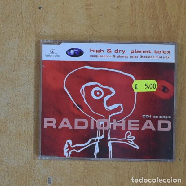 CDs de M&uacute;sica: RADIOHEAD - HIGH & DRY PLANET TELEX - CD SINGLE