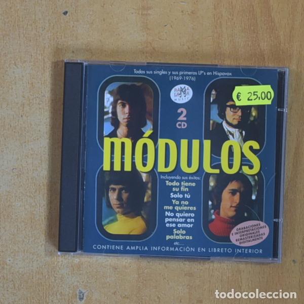CDs de M&uacute;sica: MODULOS - TODOS SUS SINGLES Y SUS PRIMEROS LPS EN HISPAVOX - CD