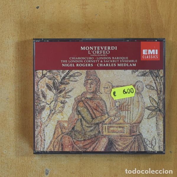 CDs de M&uacute;sica: MONTEVERDI - L ORFEO - CD - &iexcl;Descubre m&aacute;s en mi perfil!