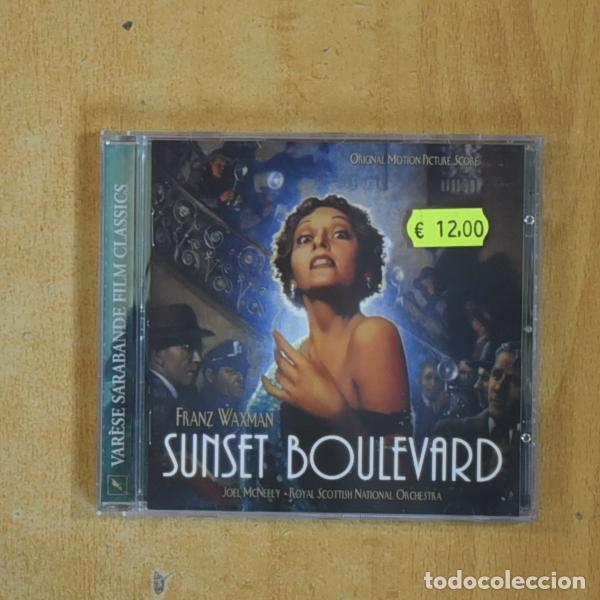 CDs de M&uacute;sica: FRANZ WAXMAN - SUNSET BOULEVARD - CD