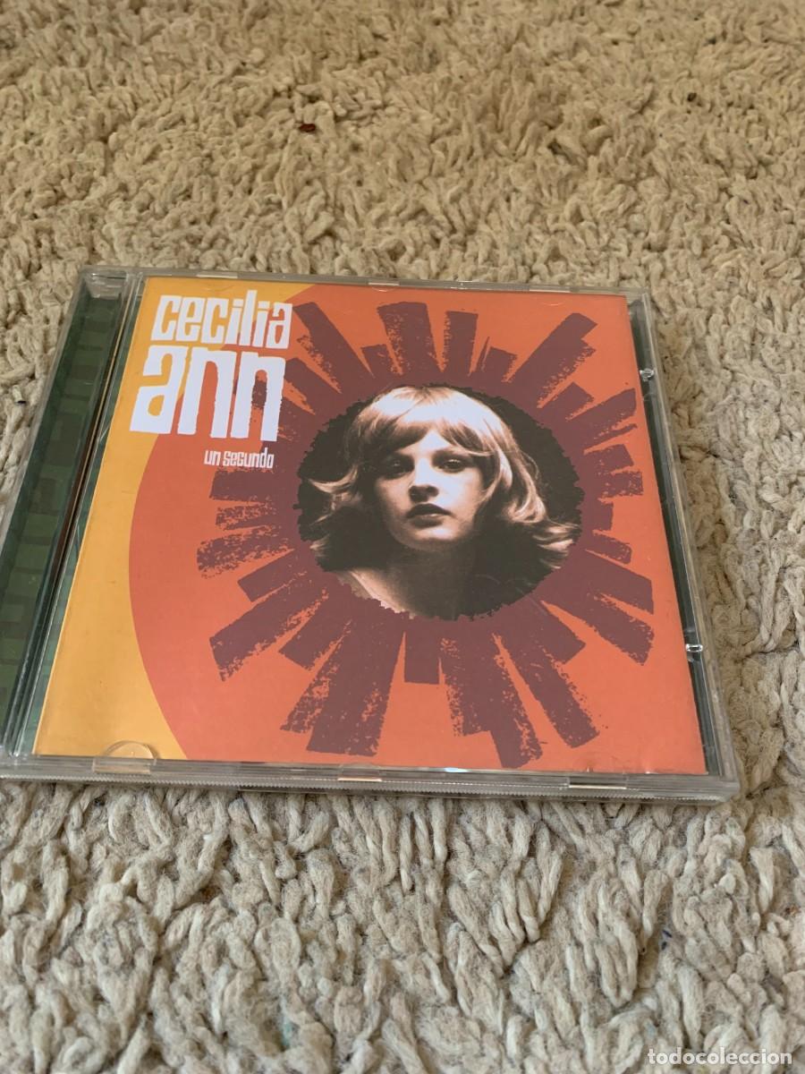 CDs de M&uacute;sica: CD. CECILIA ANN. UN SEGUNDO. LETRAS. BUENA CONSERV. PEDIDO MINIMO 10 EUROS.