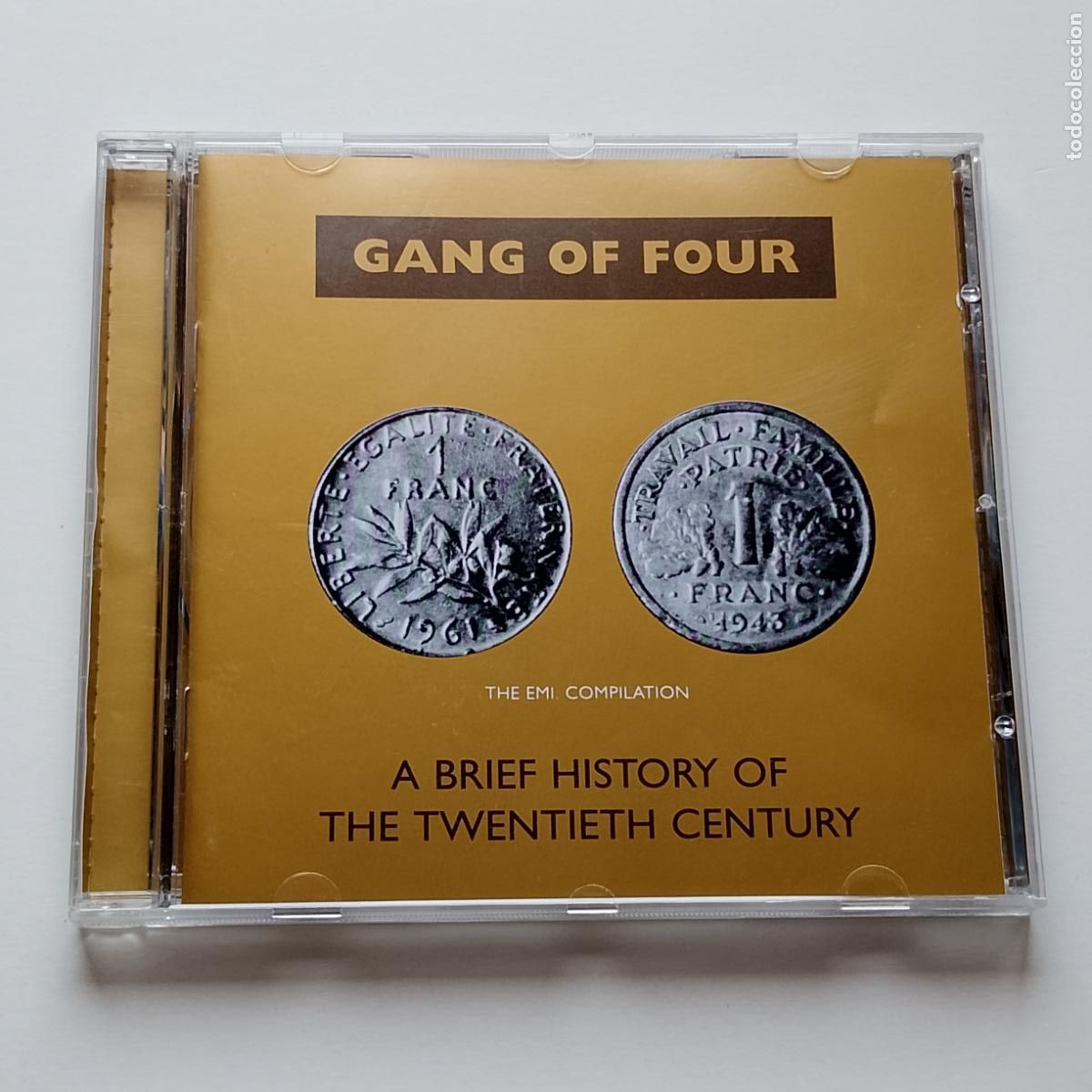 CDs de M&uacute;sica: Gang Of Four-A Brief History Of The Twentieth Century (CD EMI) post punk, Au Pairs, PiL, Wire...
