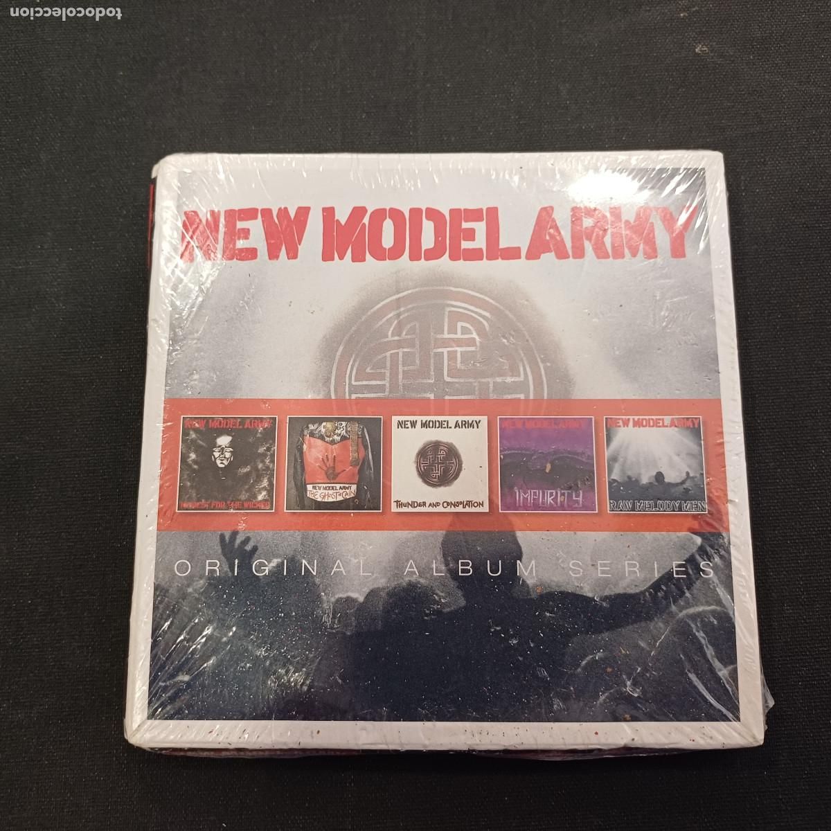 CDs de M&uacute;sica: NEW MODEL ARMY/ORIGINAL ALBUM SERIES/CD DIGIPACK PRECINTADO&iexcl;&iexcl;&iexcl;.