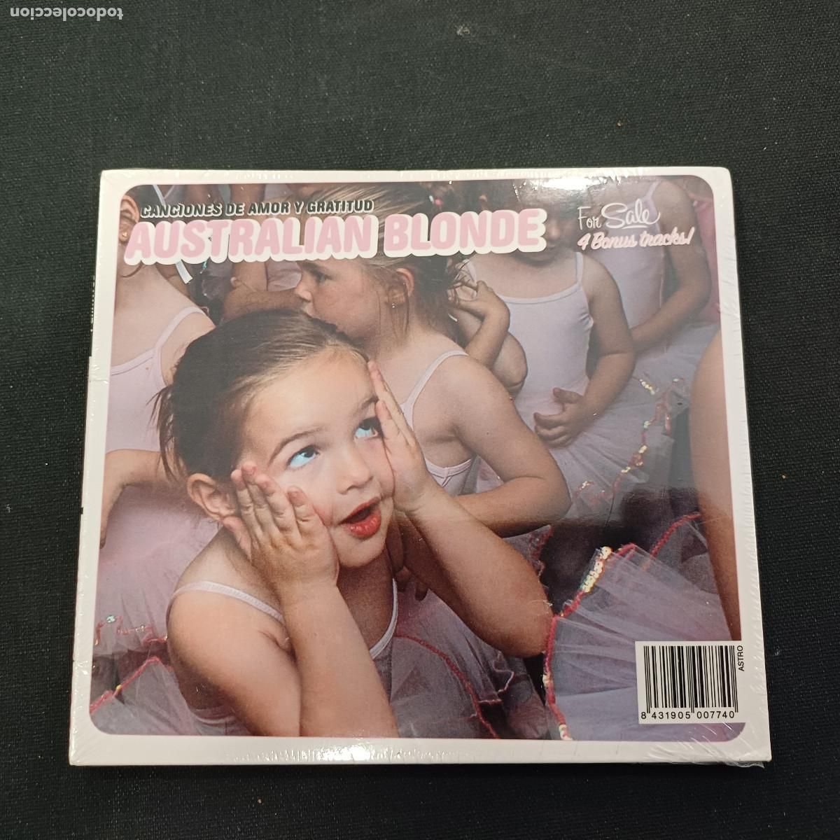 CDs de M&uacute;sica: AUSTRALIAN BLONDE/CANCIONES DE AMOR Y GRATITUD/CD DIGIPACK PRECINTADO&iexcl;&iexcl;&iexcl;.
