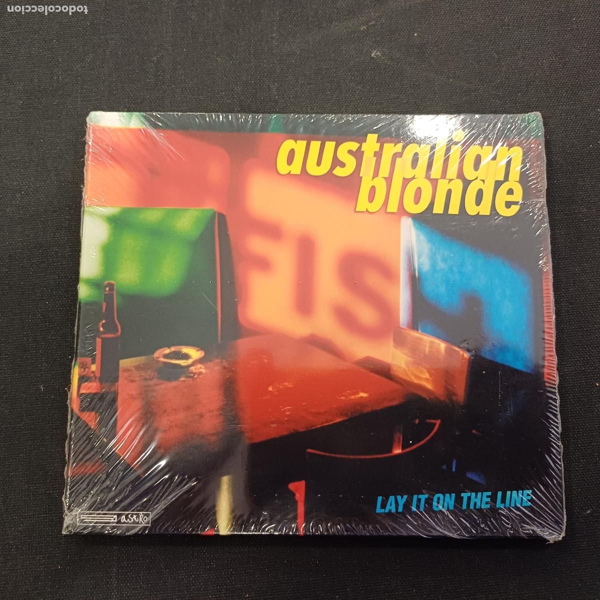 CDs de M&uacute;sica: AUSTRALIAN BLONDE/LAY IT ON THE LINE/CD DIGIPACK PRECINTADO&iexcl;&iexcl;&iexcl;.