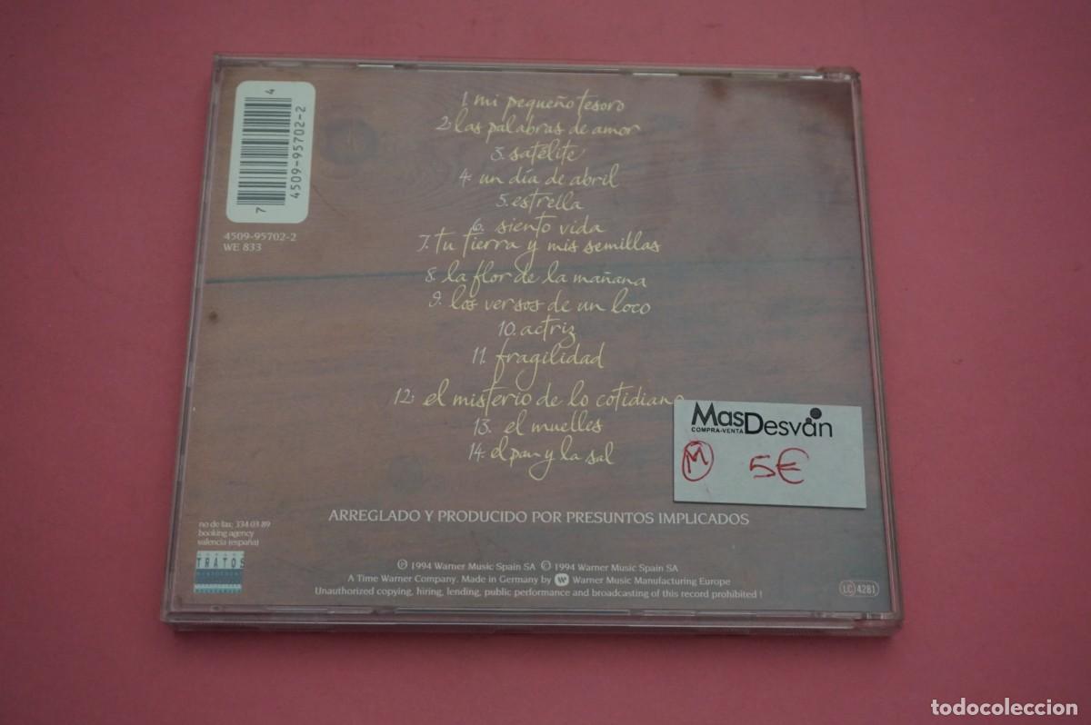 CDs de m&uacute;sica: CD - PRESUNTOS IMPLICADOS - EL PAN Y LA SAL - DISCO COMO NUEVO - Foto 3